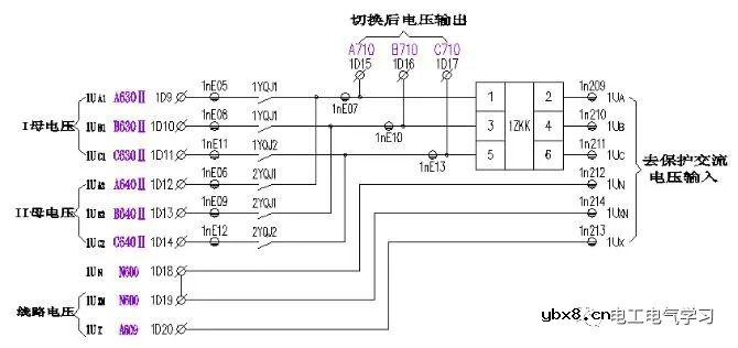 如何看电气二次回路图？