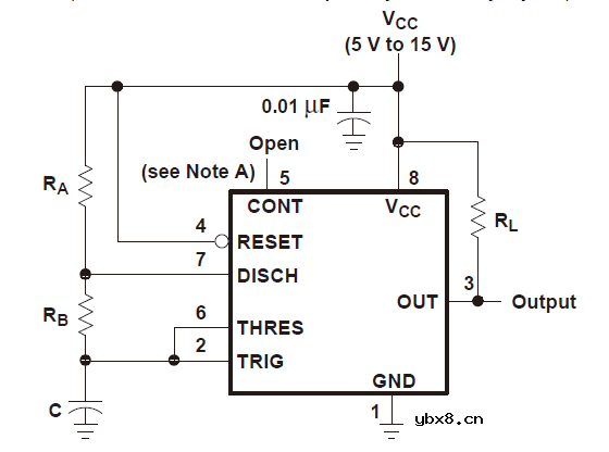 555时基电路原理 555芯片原理图 555时基电路引脚图