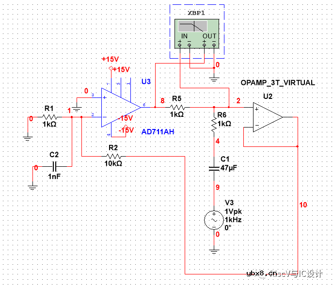输入电容和负载电容引起的放大器振荡问题