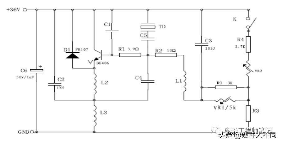 超声波加湿器震荡电路板电路设计