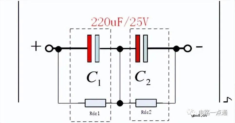 电容串联电压不均衡导致电容失效