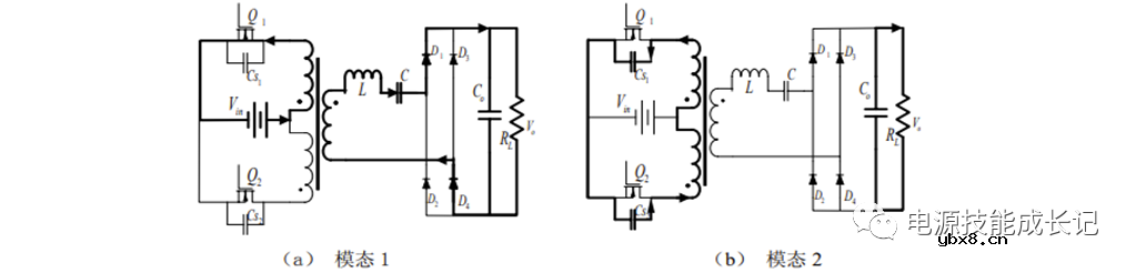 推挽变换器与推挽谐振变换器的原理及其建模