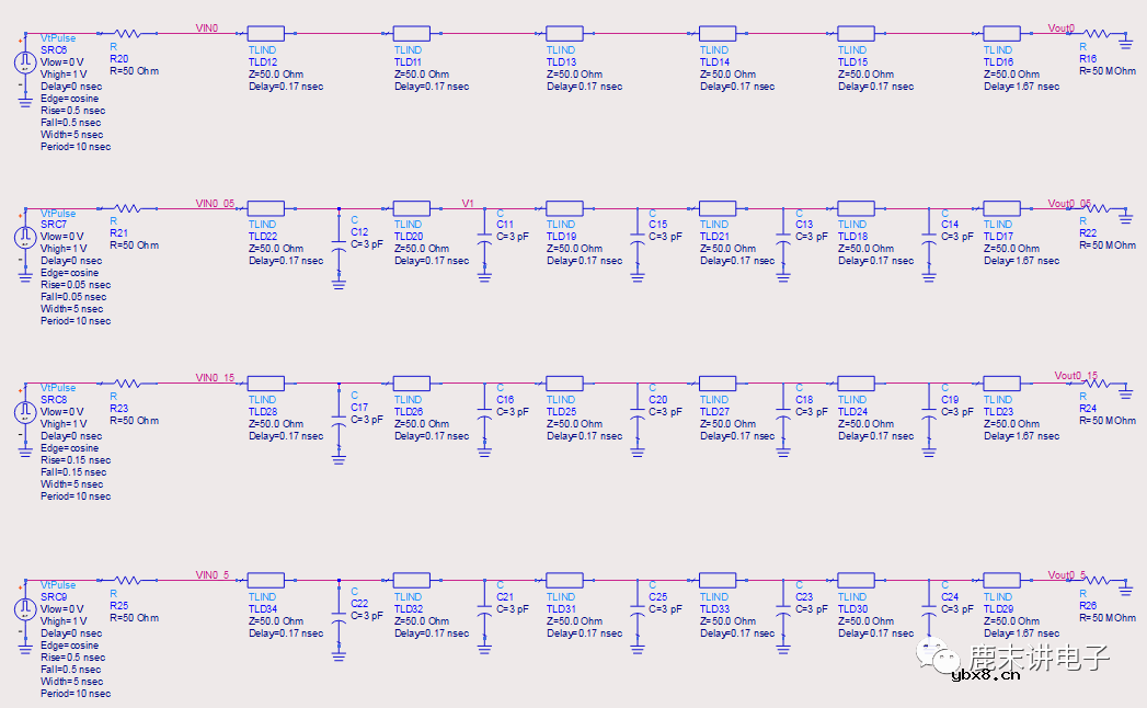 信号完整性-容感性突变反射