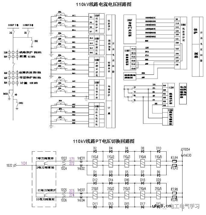 如何看电气二次回路图？