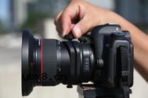 移轴镜头实拍技巧4 对纵深的被摄体更有效地合焦