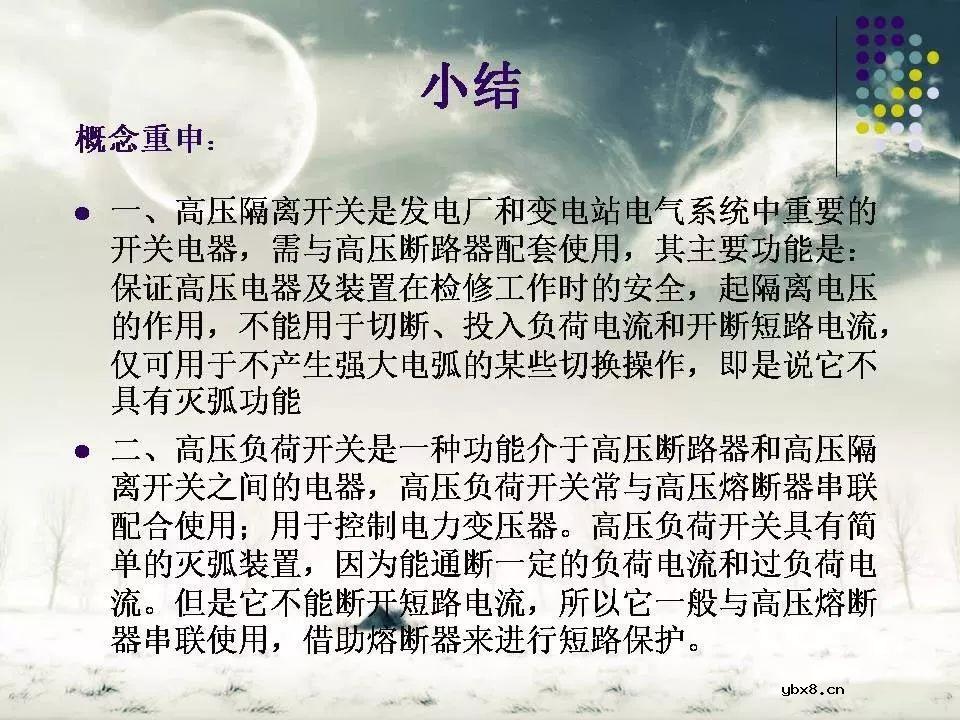 高压隔离开关与高压负荷开关一样吗