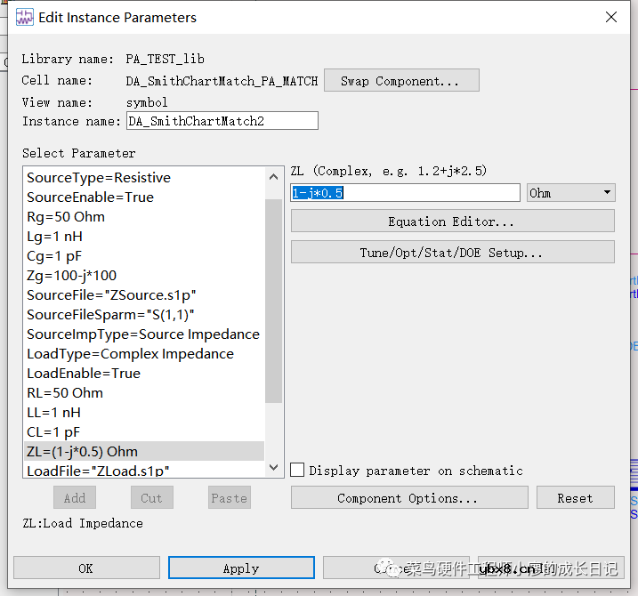 功率放大器的输入、输出阻抗匹配的实现步骤