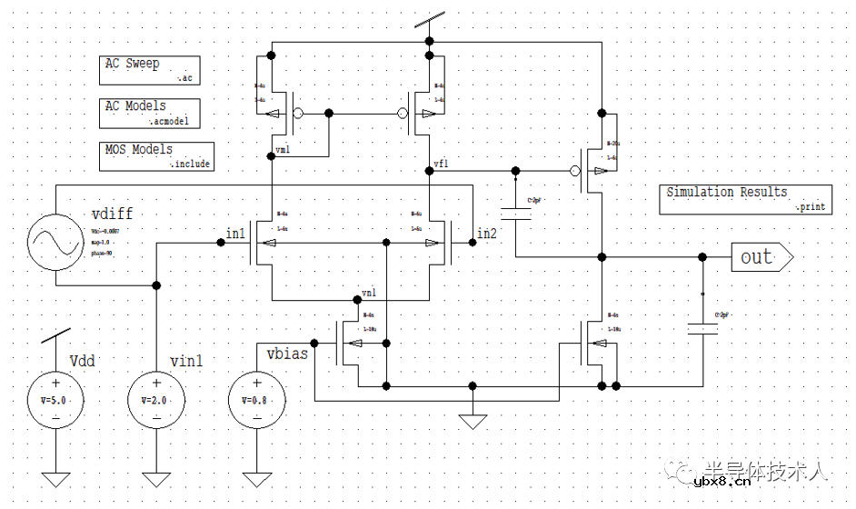 怎么去设计一种运算放大器仿真电路？