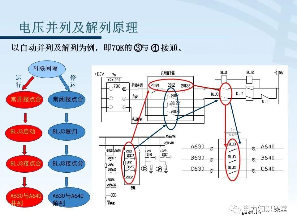 电压二次回路接线原理图解