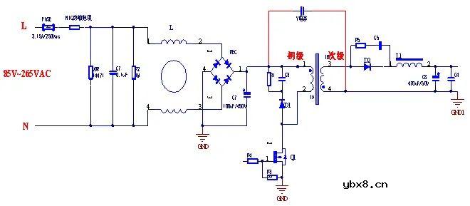 Y电容容量为什么基本不大于0.1uF？