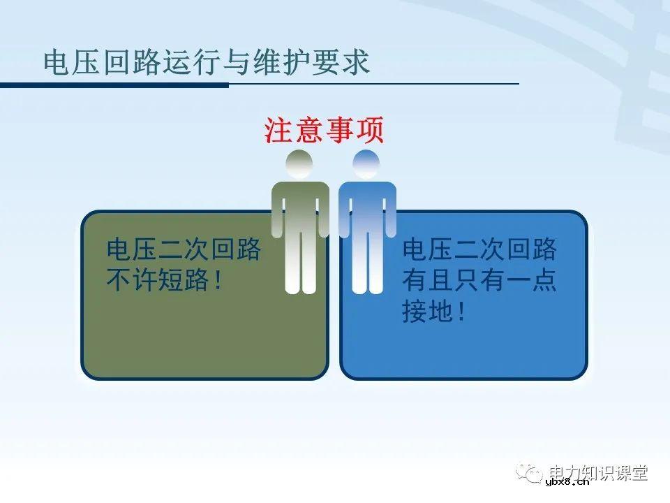 电压二次回路接线原理图解