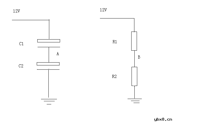 电容串联分压计算方法