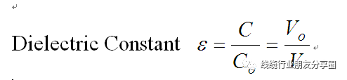 绝缘介电系数介绍