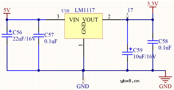 芯片附近0.1uF电容有什么用？