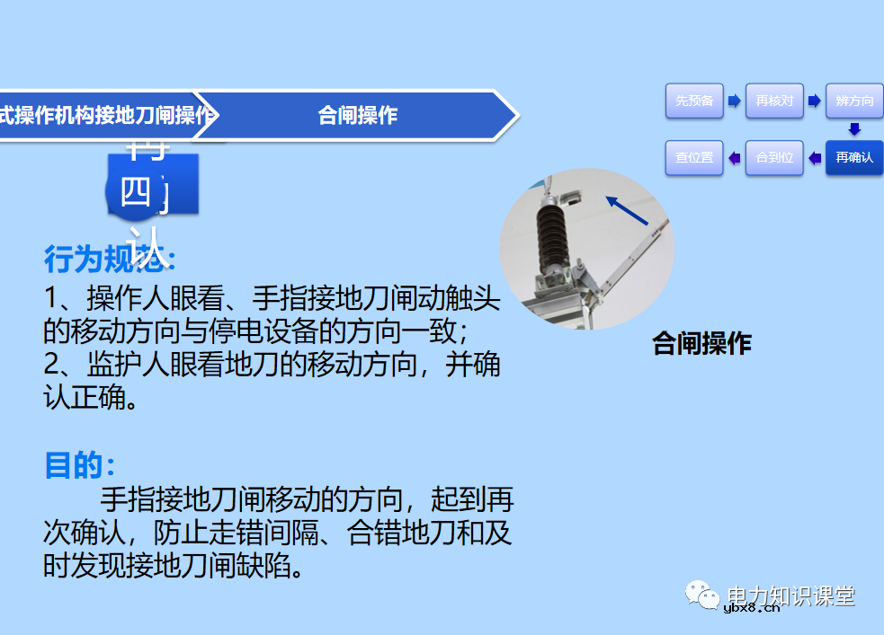 三种接地刀闸操作方法 为什么要进行接地刀闸操作的原因分析