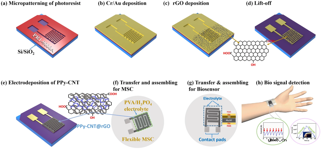 面向人体运动感知的微应变传感-微电容集成MEMS