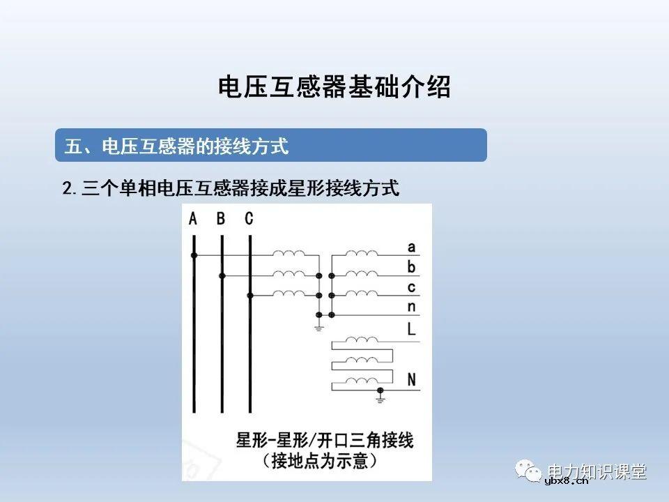 一文解析电压互感器涉及的二次回路