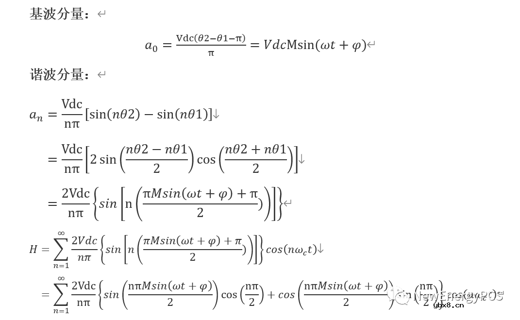 半桥逆变双极性SPWM分析与Mathcad建模