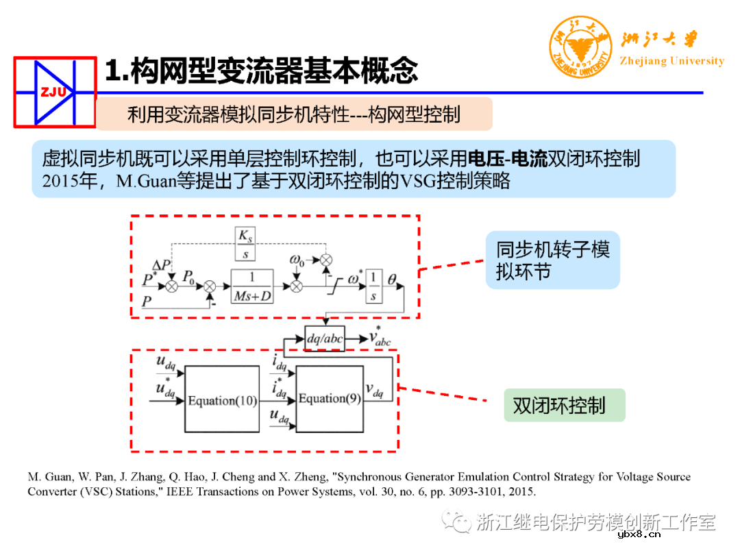 构网型变流器电力电子装备控制典型应用