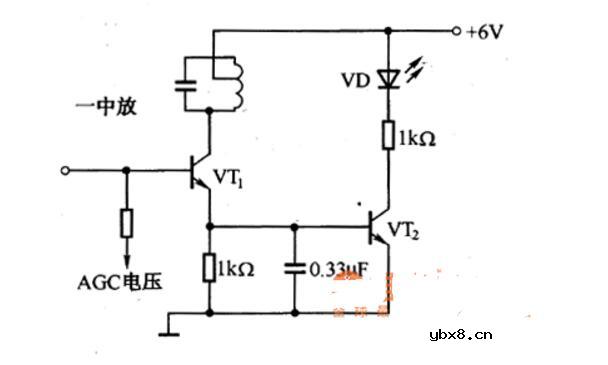 半导体收音机实物电路图大全（六款检波电路/六管收音机/调谐指示电路）