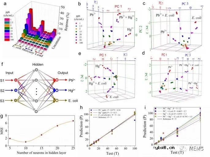 用于实时监测流动水中毒素的可扩展石墨烯传感器阵列