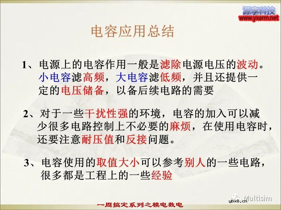 Multisim基本元器件之电容介绍