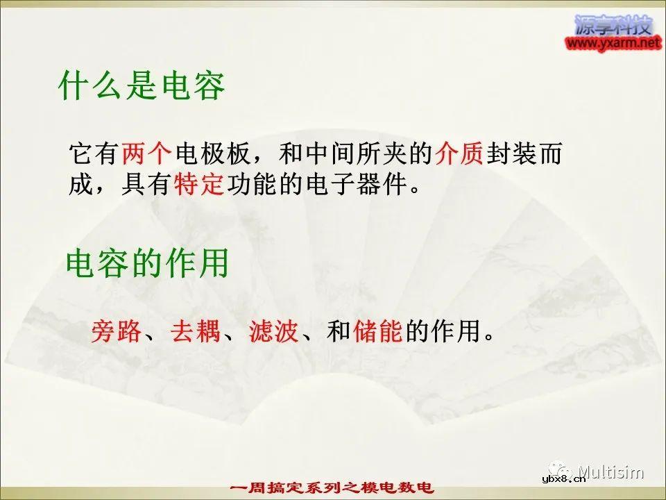 Multisim基本元器件之电容介绍