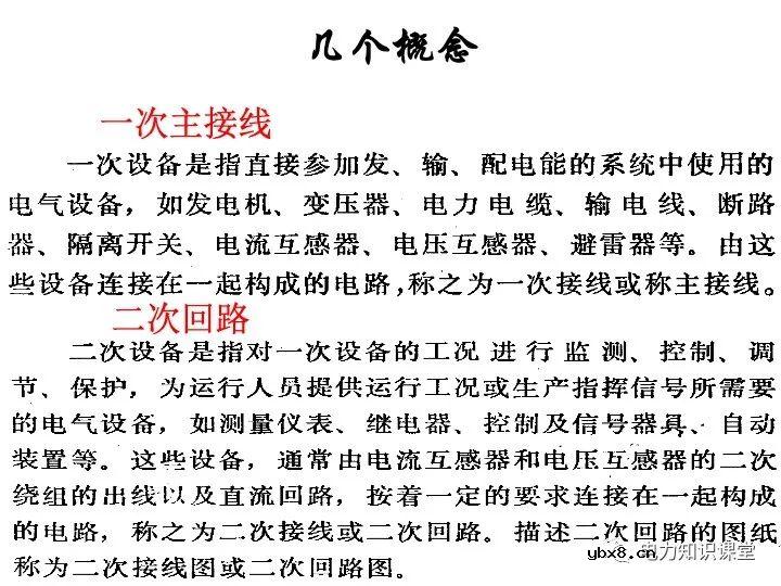 电气二次回路图及原理