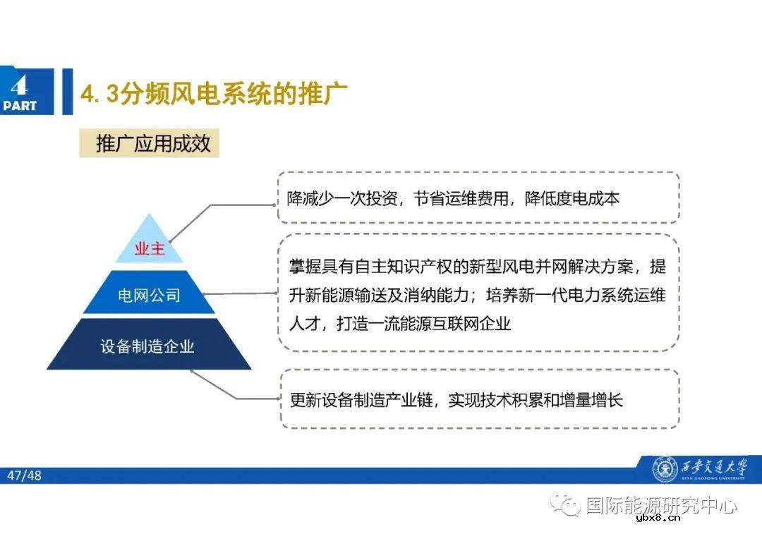 分频风电系统的结构及基本原理
