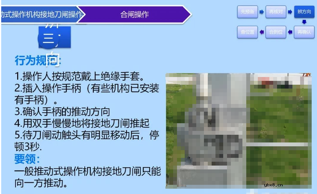 三种接地刀闸操作方法 为什么要进行接地刀闸操作的原因分析