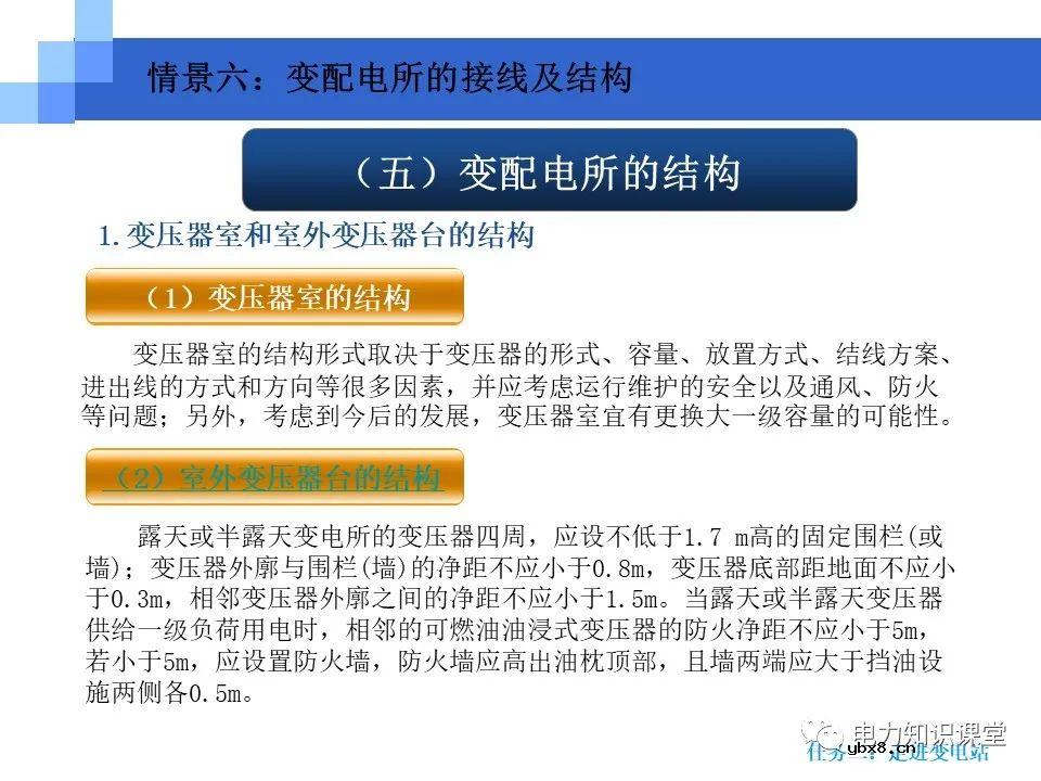 变电站知识要点：电力变压器的作用和分类
