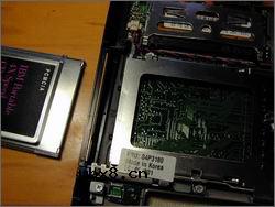 DIY修理PCMCIA插槽挡板