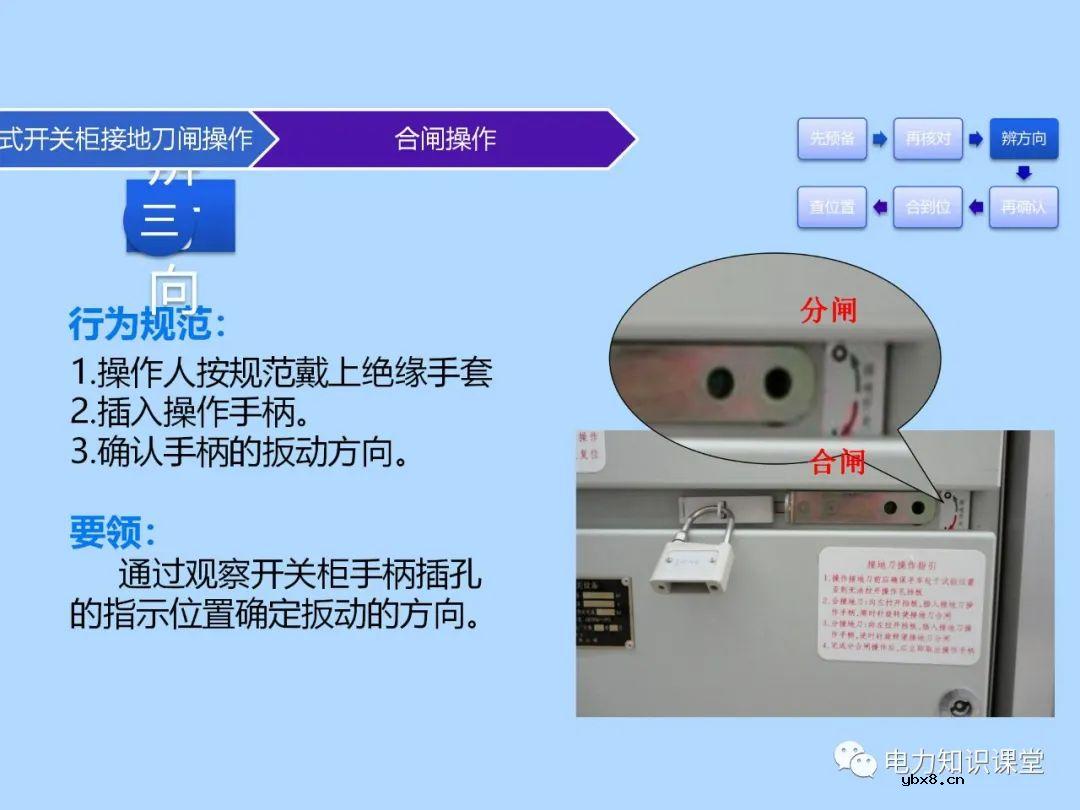 三种接地刀闸操作方法 为什么要进行接地刀闸操作的原因分析