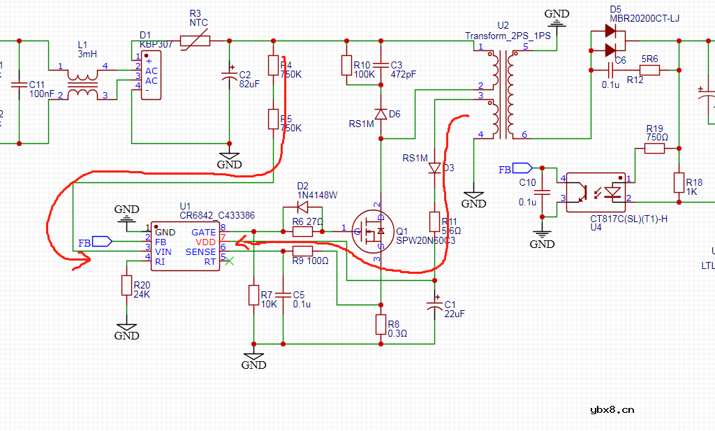 浅析反激式开关电源理论与原理