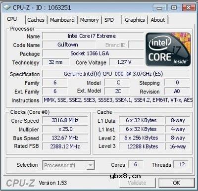 六核心Core i7-980X液氮超频、测试