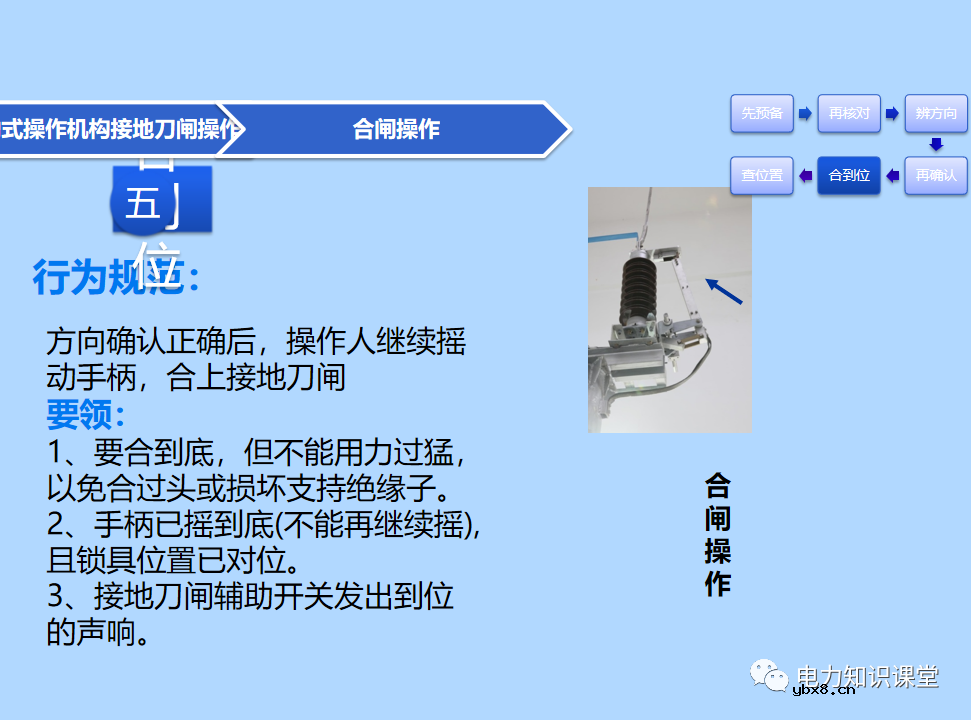 三种接地刀闸操作方法 为什么要进行接地刀闸操作的原因分析