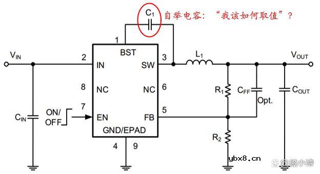 Buck电路中的自举电容如何取值？计算依据是什么？