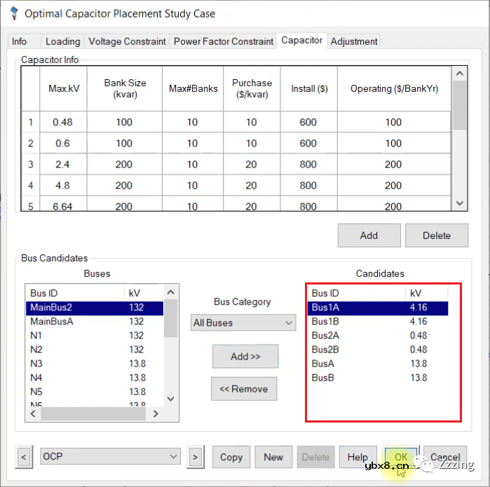 ETAP无功补偿（4）如何在ETAP中进行最佳电容器位置分析