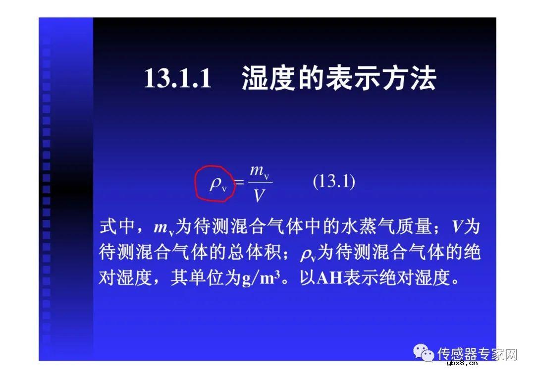 全面搞懂湿度传感器（湿度传感器原理选型分类和特性）
