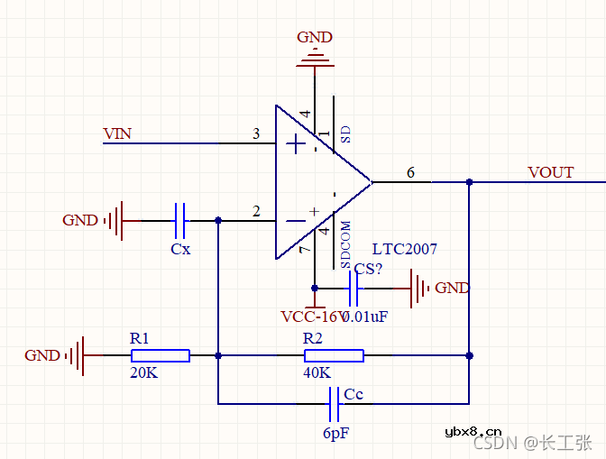 运放中接电容有什么作用