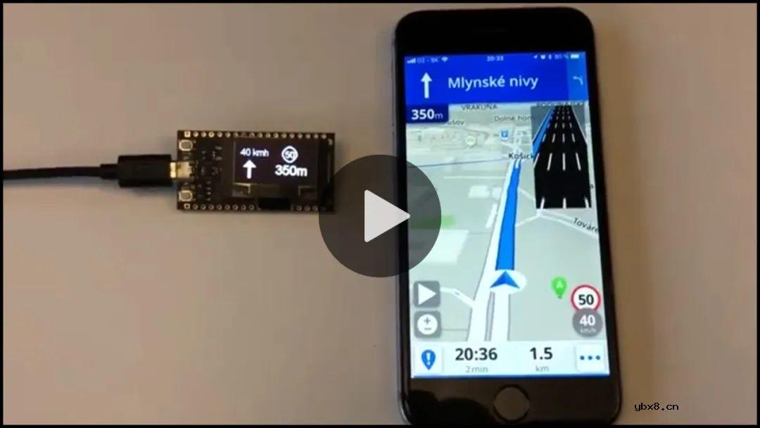 esp32物联网的应用实例 LoRa网关制作、触屏DIY电视、Sygic导航HUD