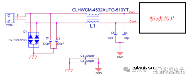一文看懂共模电感的原理、作用和使用示例
