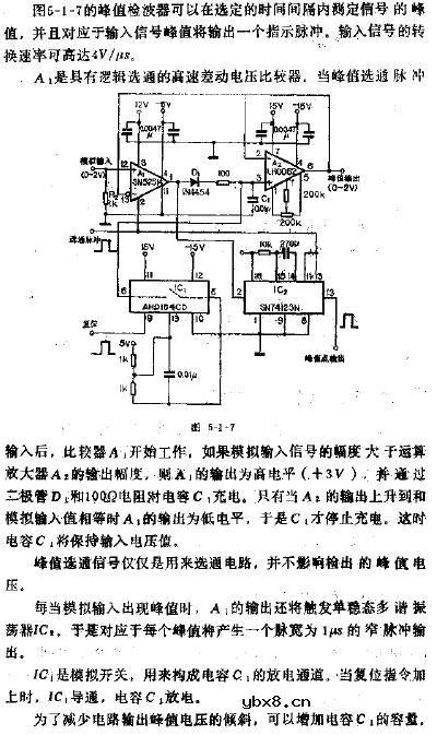 比较正峰值检波器