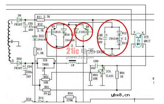 ATX电源主电源的修复过程