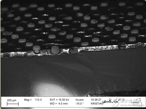cpu内部结构显微图/cpu内部结构放大图