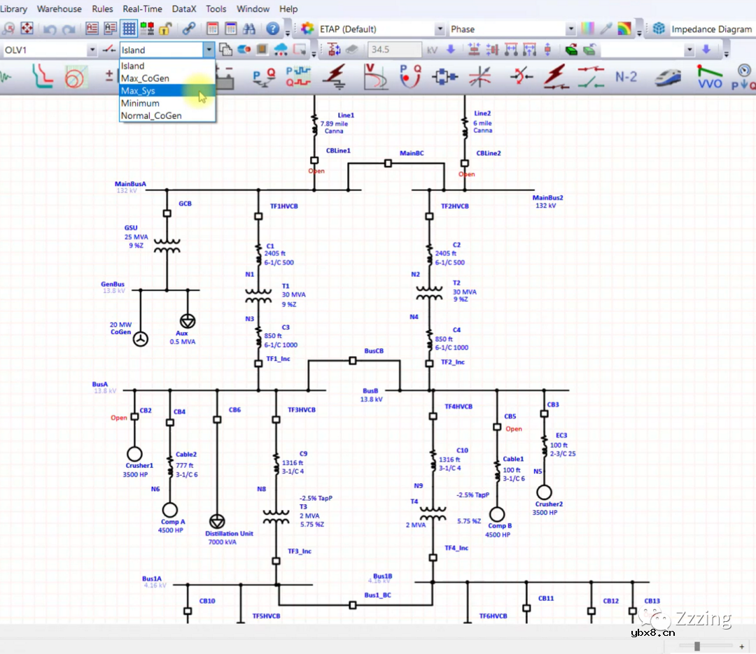 ETAP无功补偿（4）如何在ETAP中进行最佳电容器位置分析