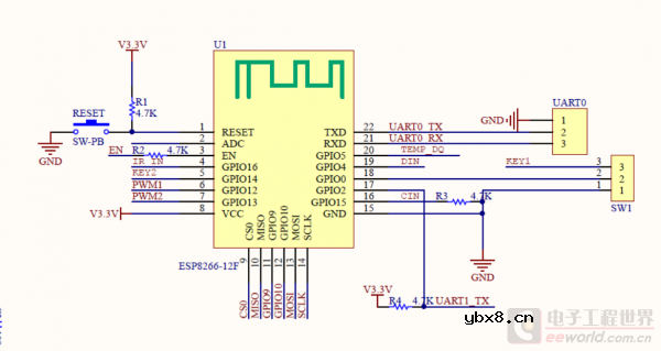 GoKit3的硬件电路原理