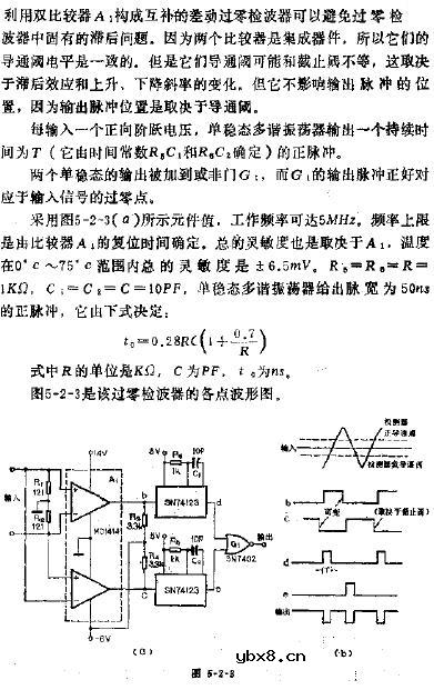 不受带后影响的过零检波器