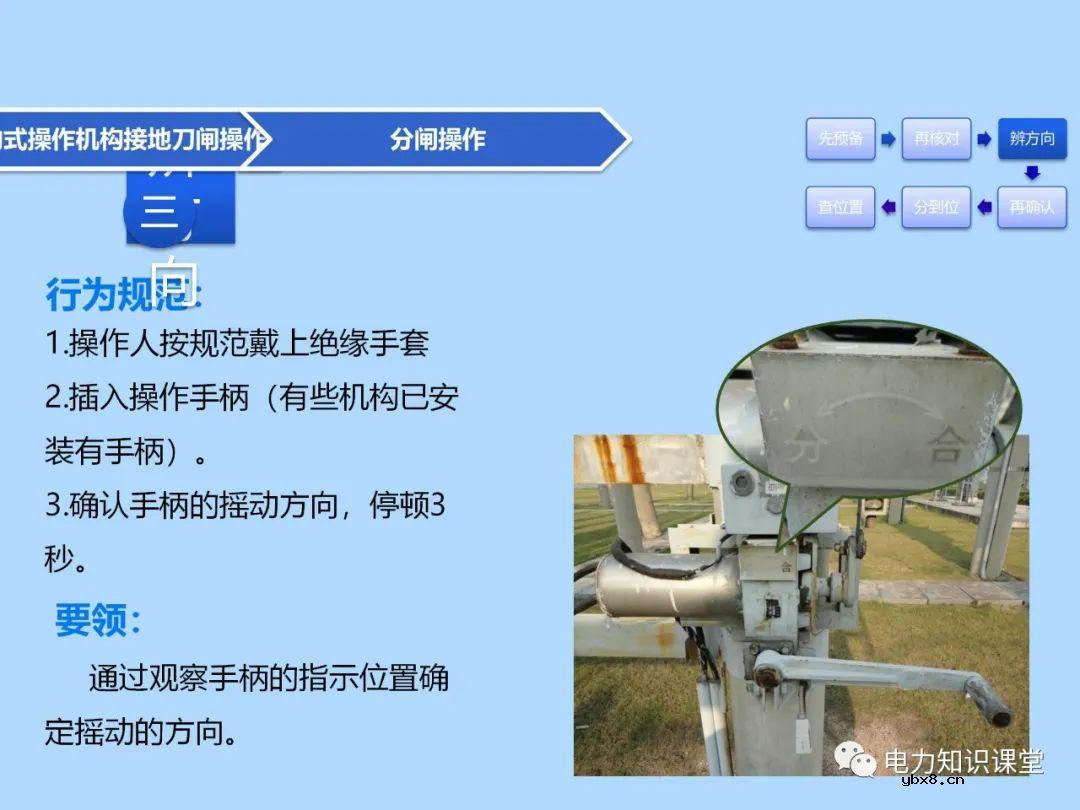 三种接地刀闸操作方法 为什么要进行接地刀闸操作的原因分析