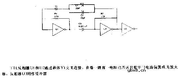 TTL振荡器电路图